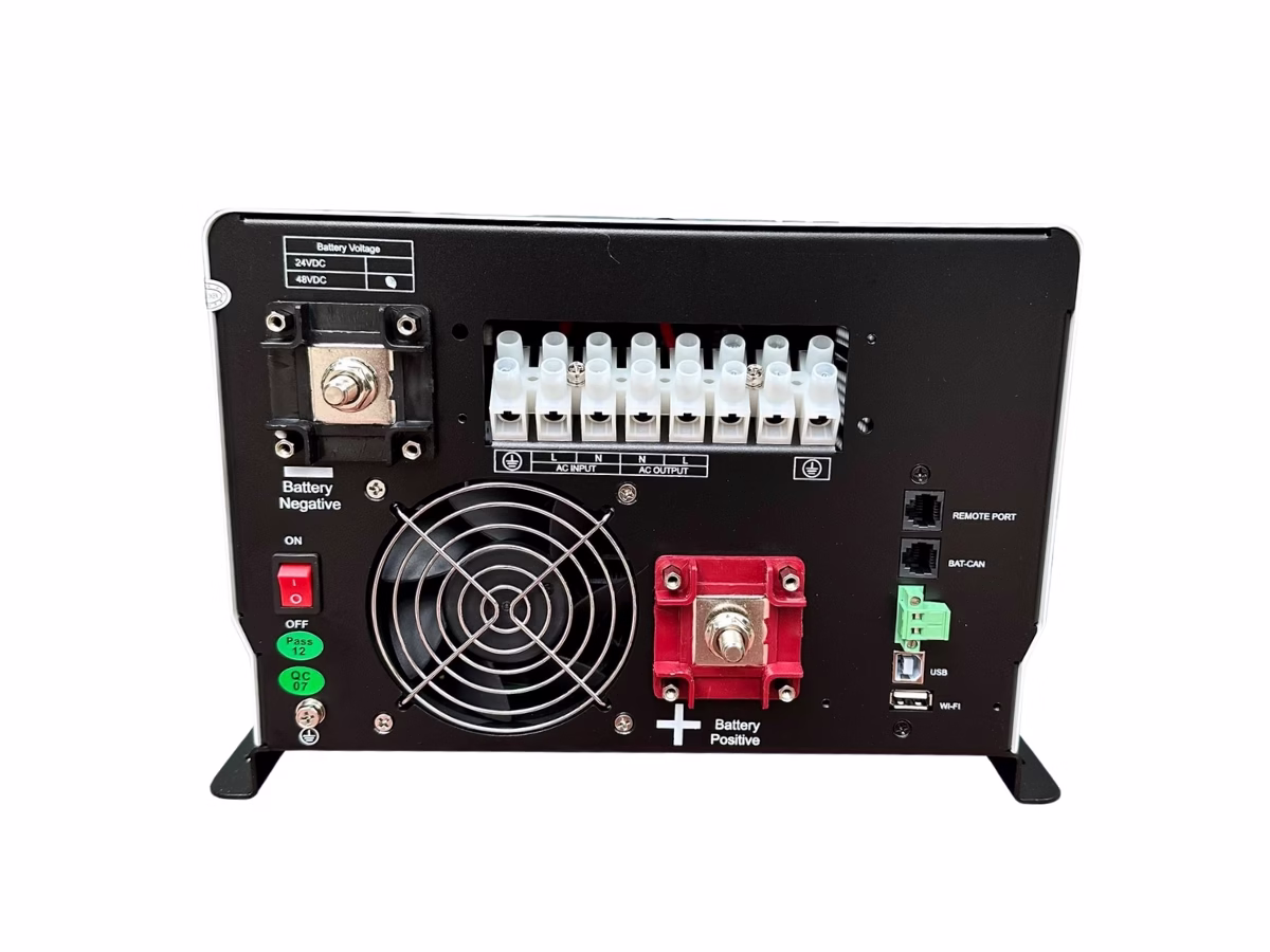 Kích điện sin chuẩn Apollo 6000VA, API6000 (48VDC) - Ảnh 3