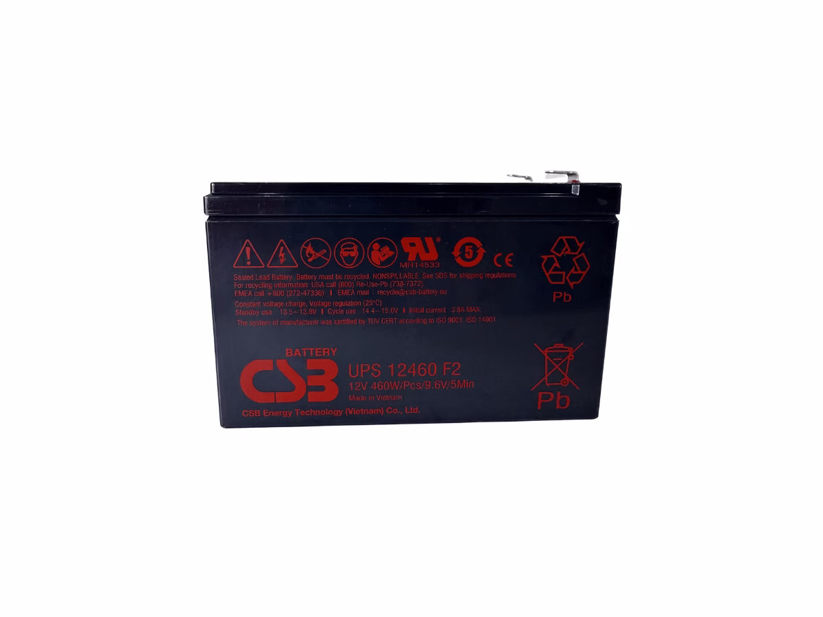 Ắc Quy CSB UPS12460F2 12V 9Ah